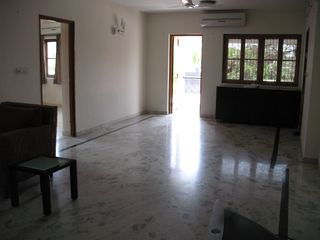 Living Room and Dining Room (rt is kitchen, lft is spare bedroom)
