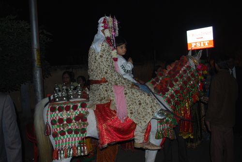 Gautam on His White Horse