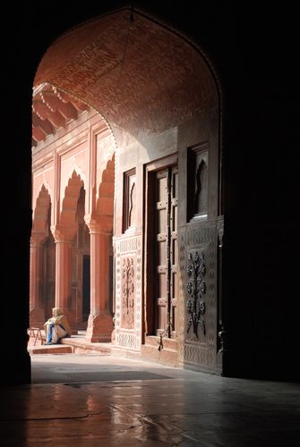View from Taj Mosque