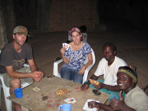 Cards and Millet Beer...