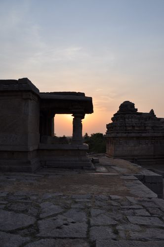 Sunset In Hampi