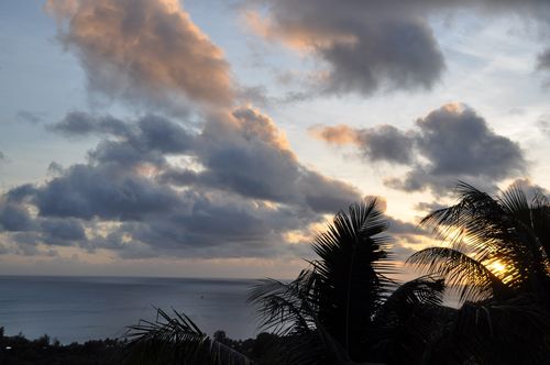 Sunset View From Balcony