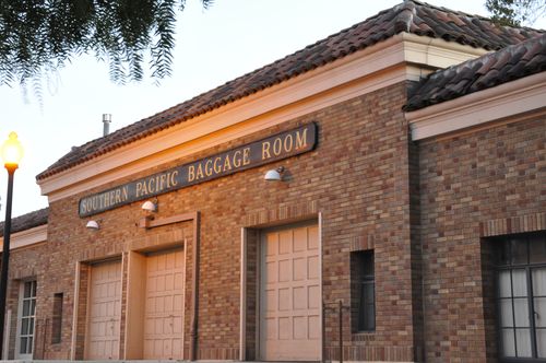 Sunset at Cahill Depot