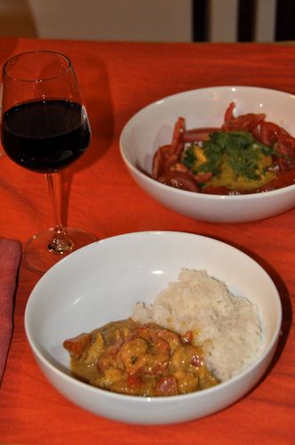 Chicken Tigè Dege Na (Spicy Peanut Butter Chicken)