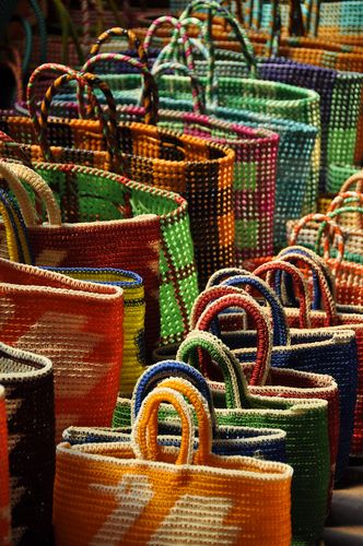 Colorful Shopping Bags Colorful Shopping Bags