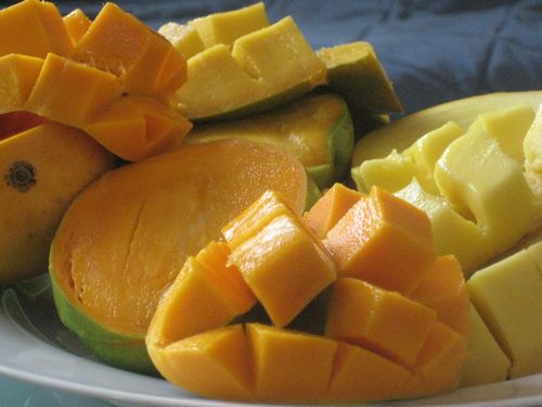 Mango Close Up Mango Close Up