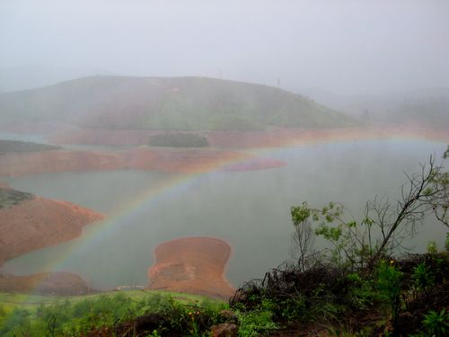 A Bit of Sun + Rain = Rainbow